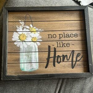 No place like home sign